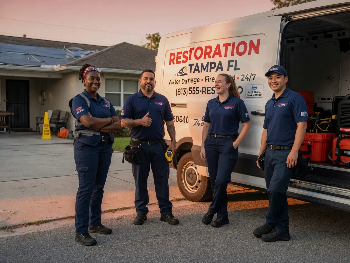 Water Damage Restoration company in Tad, WV
